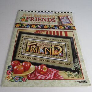 Mary Engelbreit "Friendship" Cross Stitch Pattern Book 37pgs